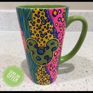 Disney Mickey Mouse Animal Kingdom Coffee Mug EUC